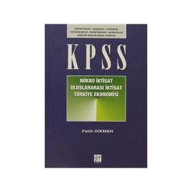 KPSS Mikro İktisat - Uluslararası İktisat - Türkiye Ekonomisi - Fatih Dikmen