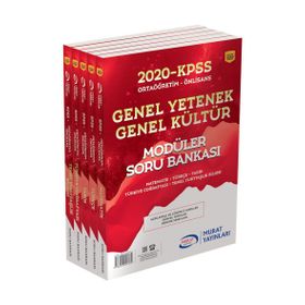 KPSS Modüler Soru Bankası G.Yetenek G.Kültür Ortaöğretim - Ön Lisans Murat Yayınları