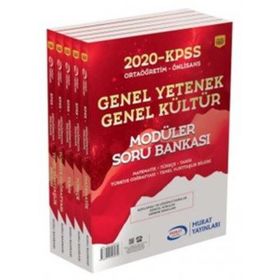 KPSS Modüler Soru Bankası G.Yetenek G.Kültür Ortaöğretim - Ön Lisans Murat Yayınları
