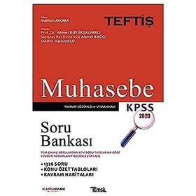 KPSS Muhasebe Teftiş Soru Bankası 2020: Tüm Çıkmış Sorulardan Yeni Soru Tarzlarına Göre Yeniden Yorumlanıp Özgünleştirilmiş