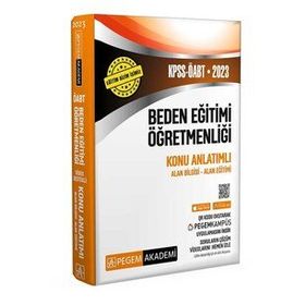 KPSS ÖABT 2023 Beden Eğitimi Öğretmenliği Konu Anlatımlı - Pegem Yayınları