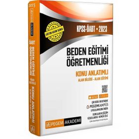 KPSS ÖABT 2023 Beden Eğitimi Öğretmenliği Konu Anlatımlı - Pegem Yayınları