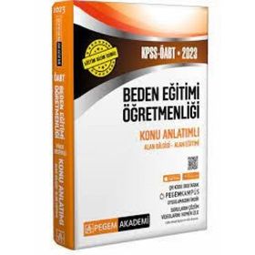 KPSS ÖABT 2023 Beden Eğitimi Öğretmenliği Konu Anlatımlı - Pegem Yayınları