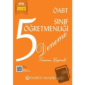 KPSS ÖABT 2023 Sınıf Öğretmenliği Türkiye Geneli Dijital Çözümlü Deneme 10/5. Kitapçık - Anamorfik Yayınları