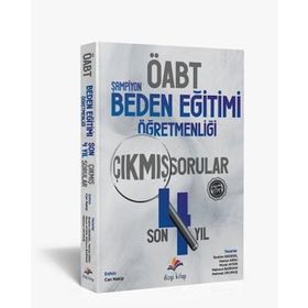 KPSS ÖABT Beden Eğitimi Orijinal Son 4 Yıl Çözümlü Çıkmış Sınav Soruları Dizgi Kitap