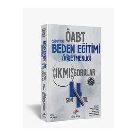 KPSS ÖABT Beden Eğitimi Orijinal Son 4 Yıl Çözümlü Çıkmış Sınav Soruları Dizgi Kitap