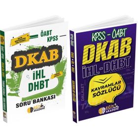 KPSS ÖABT DKAB IHL DHBT Soru Bankası ve Kavramlar Sözlüğü - Eğit Akademi