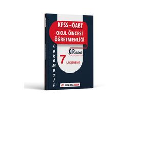 KPSS ÖABT Okul Öncesi Öğretmenliği Lokomotif Serisi QR Çözümlü 7`li Deneme - Dijital Hoca Akademi