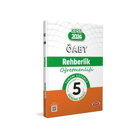 KPSS ÖABT Rehberlik Öğretmenliği Tamamı Çözümlü 5 Deneme Sınavı - Data Yayınları