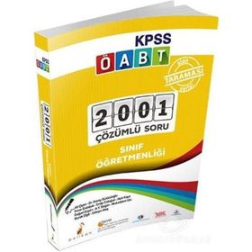 KPSS ÖABT Sınıf Öğretmenliği Alan Taraması 2001 Çözümlü Soru - Kolektif