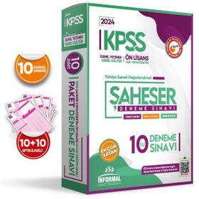 KPSS Ortaöğretim - Ön Lisans GYGK 10 Deneme