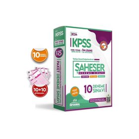 KPSS Ortaöğretim - Ön Lisans GYGK 10 Deneme