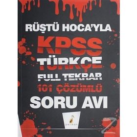 KPSS Rüştü Hocayla Türkçe Soru Avı 101 Çözümlü Soru-Pelikan Yayınları