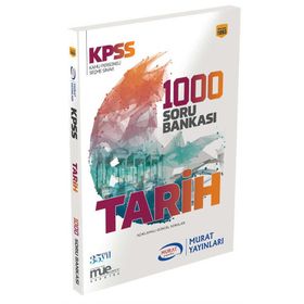 KPSS Tarih 1000 Soru Bankası Murat Yayınları