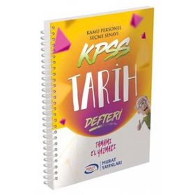KPSS Tarih Defteri Murat Yayınları