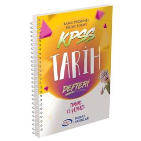 KPSS Tarih Defteri Murat Yayınları