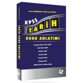 KPSS TARIH KONU ANLATIMLI - KOMISYON