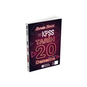 KPSS Tarih Tamamı Çözümlü 20 Bordo Deneme Sinavi Eğit Akademi