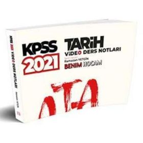KPSS Tarih Video Ders Notları Benim Hocam Yayınları