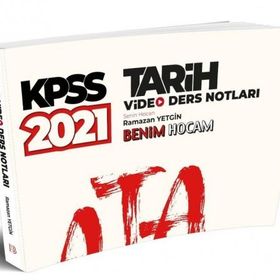 KPSS Tarih Video Ders Notları Benim Hocam Yayınları