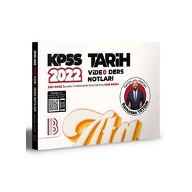 KPSS Tarih Video Ders Notu - Hocawebde Yayınları
