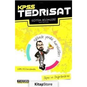 KPSS Tedrisat Eğitim Bilimleri Ölçme Kolektif Reform Akademi Yayınları