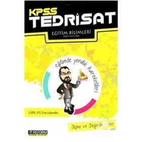 KPSS Tedrisat Eğitim Bilimleri Ölçme ve Değerlendirme Ders Notları - Kamil Hoca