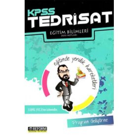 KPSS Tedrisat Eğitim Bilimleri Program Geliştirme Ders Notları - Kamil Hoca