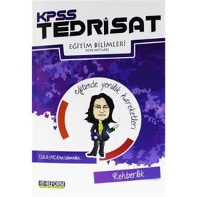 KPSS Tedrisat Eğitim Bilimleri Rehberlik Ders Notları - Esra Hoca