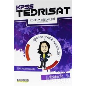 KPSS Tedrisat Eğitim Bilimleri Rehberlik Ders Notları - Esra Hoca