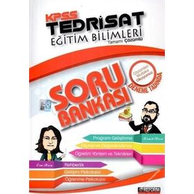 KPSS Tedrisat Eğitim Bilimleri Tamamı Çözümlü Soru Bankası - Esra Hoca Kamil Hoca