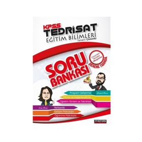 KPSS Tedrisat Eğitim Bilimleri Tamamı Çözümlü Soru Bankası - Esra Hoca Kamil Hoca