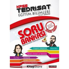 KPSS Tedrisat Eğitim Bilimleri Tamamı Çözümlü Soru Bankası - Esra Hoca Kamil Hoca
