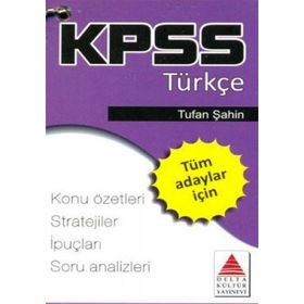 KPSS TÜRKÇE CEP KARTLARI - TUFAN ŞAHİN