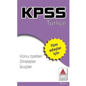 KPSS TÜRKÇE CEP KARTLARI - TUFAN ŞAHİN