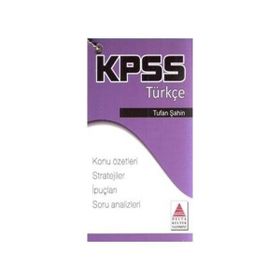 KPSS TÜRKÇE CEP KARTLARI - TUFAN ŞAHİN