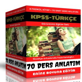 KPSS Türkçe Ful Hazırlık Seti 4 Farklı Hocadan Anlatım Enine Boyuna Eğitim