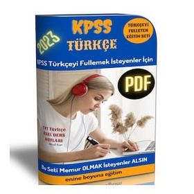 KPSS Türkçe Hazırlık Kitabı 400 Sayfalık PDF Enine Boyuna Eğitim