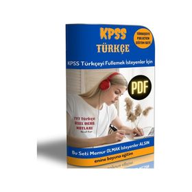 KPSS Türkçe Hazırlık Kitabı 400 Sayfalık PDF Enine Boyuna Eğitim