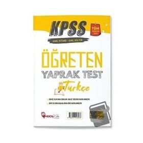 KPSS Türkçe Öğreten Yaprak Test - Hoca Kafası Yayınları