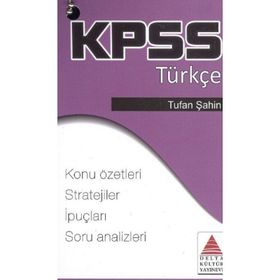 KPSS Türkçe Strateji Kartları - Delta Kültür-Eğitim