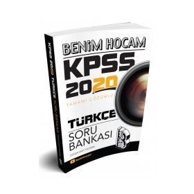 KPSS Türkçe Tamamı Çözümlü Soru Bankası Benim Hocam Yayınları