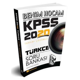 KPSS Türkçe Tamamı Çözümlü Soru Bankası Benim Hocam Yayınları