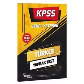 Kpss Türkçe Yaprak Test