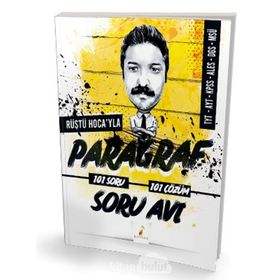 KPSS TYT AYT Rüştü Hocayla Paragraf Soru Avı 101 Soru 101 Çözüm-Pelikan Yayınları