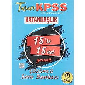 KPSS Vatandaşlık 15'te 15 Net Soru Bankası