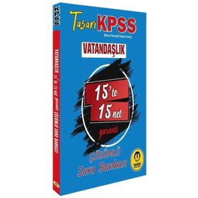 KPSS Vatandaşlık 15'te 15 Net Soru Bankası