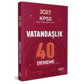 KPSS Vatandaşlık 40 Deneme Sınavı Data Yayınları