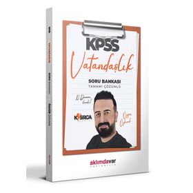 KPSS Vatandaşlık Soru Bankası Aklımdavar Yayıncılık