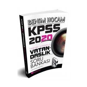 KPSS Vatandaşlık Tamamı Çözümlü Soru Bankası Benim Hocam Yayınları